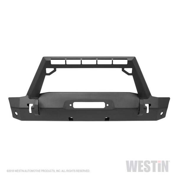 18-C WRANGLER JL(EXCL 2018 JK) WJ2 STUBBY FRONT BUMPER W/LED LIGHT BAR MOUNT